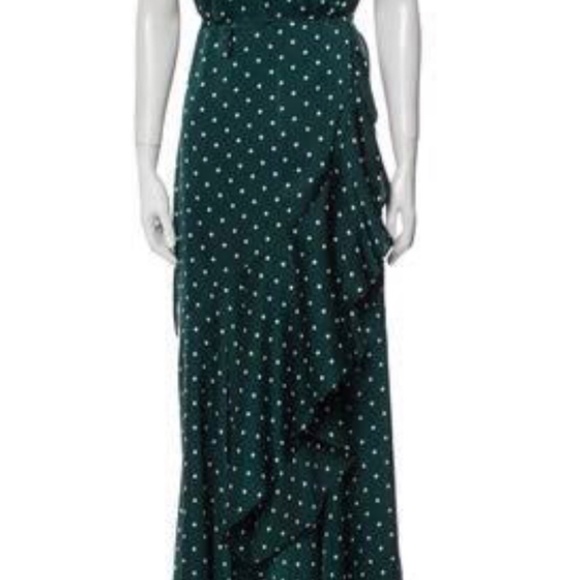 Midi satin wrap dress Shona Joy Neimann Marcus - Picture 3 of 6